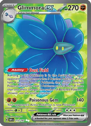 Glimmora ex 213/197 / Ultra Rare