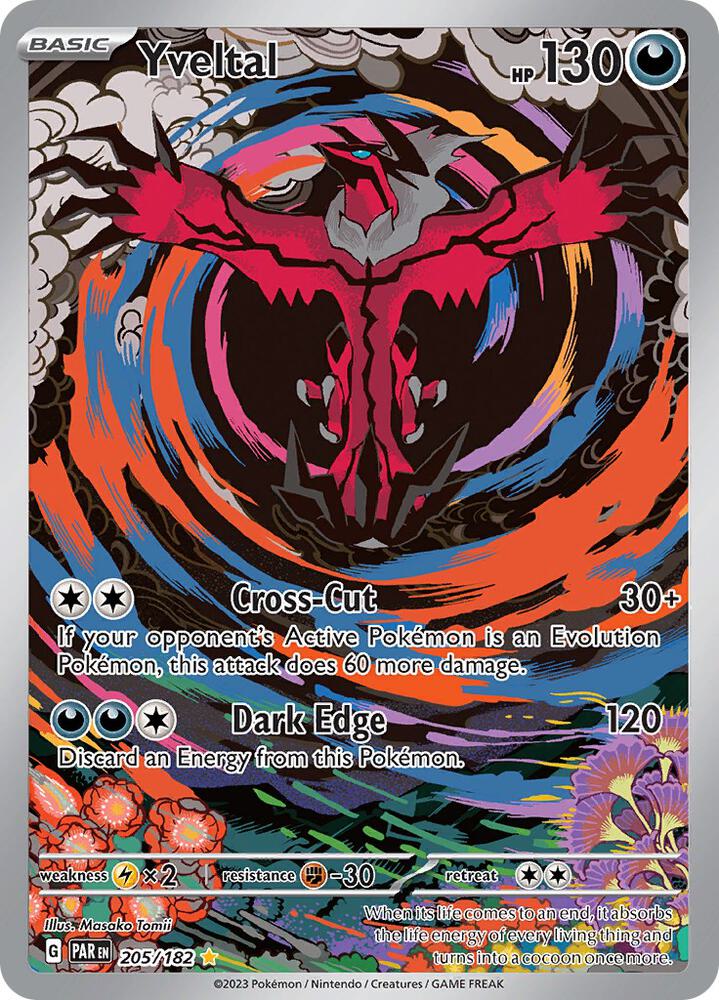 Yveltal 205/182 / Illustration Rare