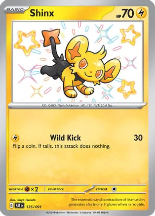 Shinx 135/091 / Shiny Rare