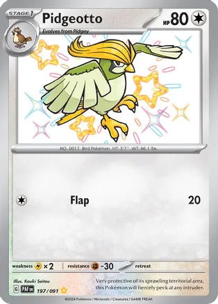 Pidgeotto 197/091 / Shiny Rare