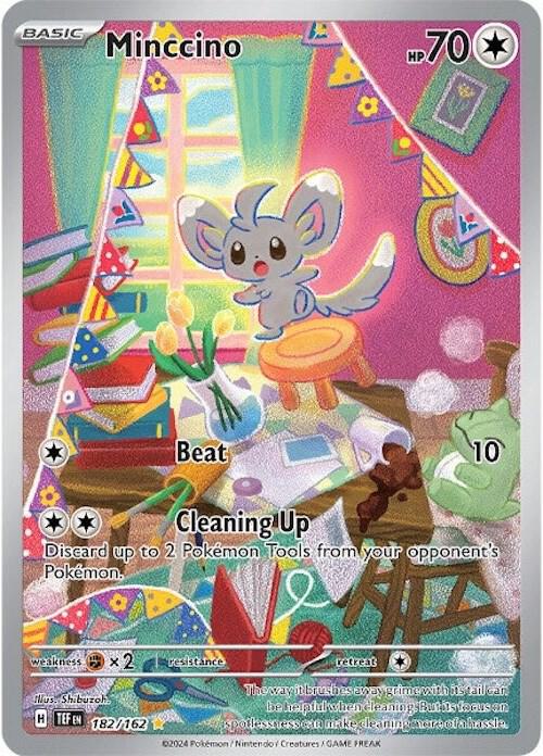 Minccino 182/162 / Illustration Rare