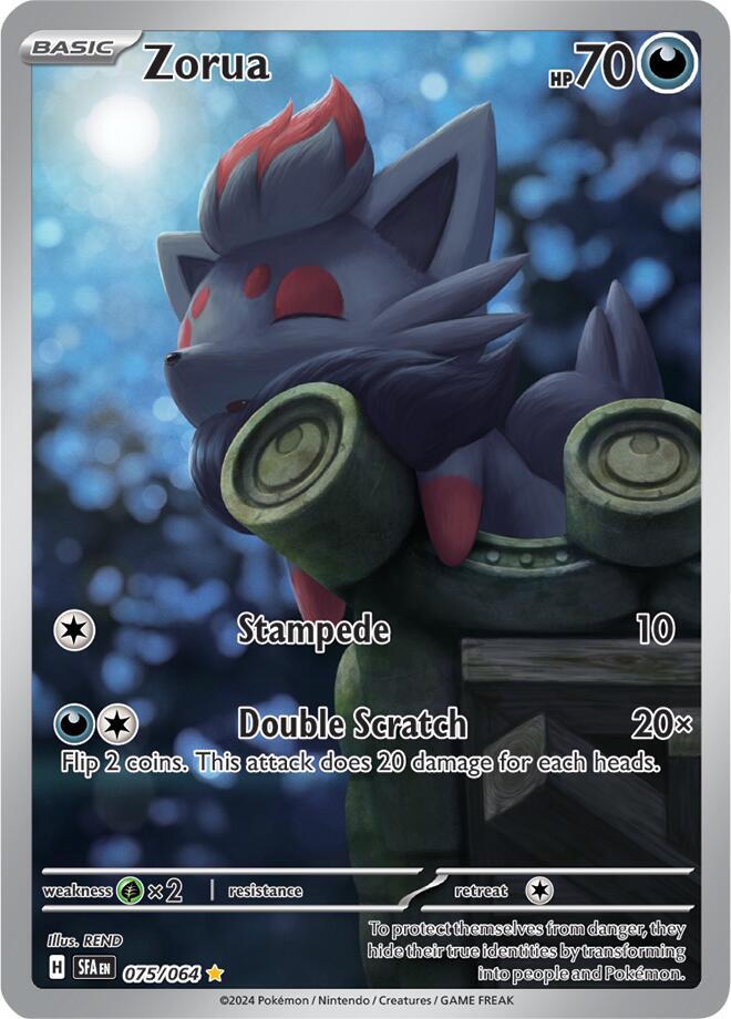 Zorua 075/064 / Illustration Rare