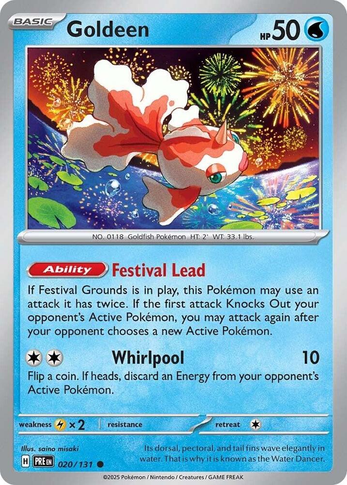 Goldeen - 020/131 - Prismatic Evolutions
