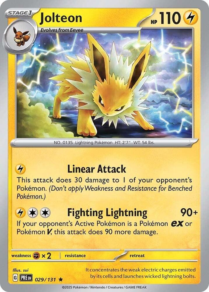 Jolteon - 029/131 - Prismatic Evolutions