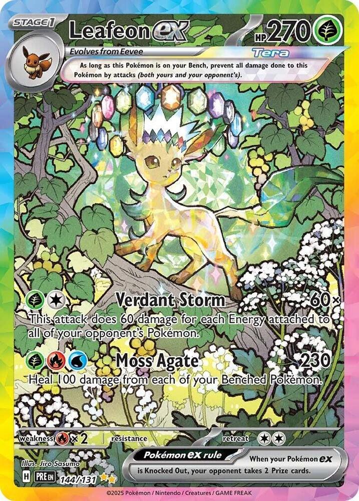 Leafeon ex - 144/131 - Prismatic Evolutions