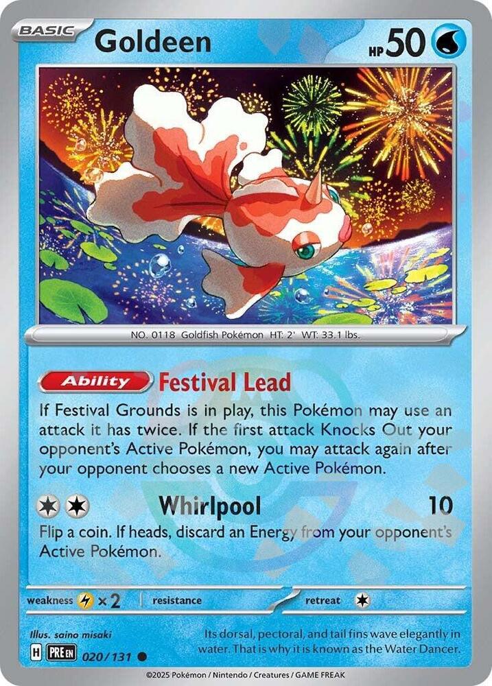 Goldeen - 020/131 - Prismatic Evolutions
