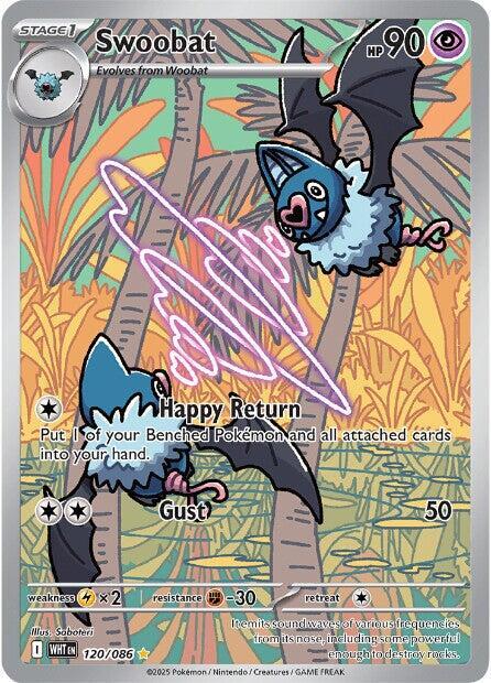 Swoobat - 120/086 - White Flare