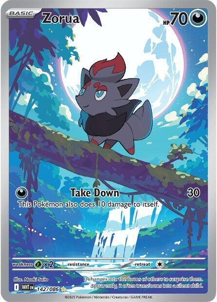 Zorua - 142/086 - White Flare
