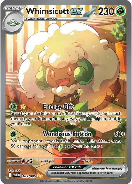 Whimsicott ex - 165/086 - White Flare