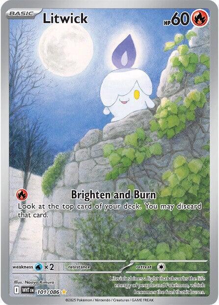 Litwick - 101/086- White Flare