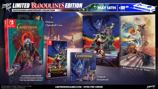 CASTLEVANIA ANNIVERSARY COLLECTION - BLOODLINES EDITION