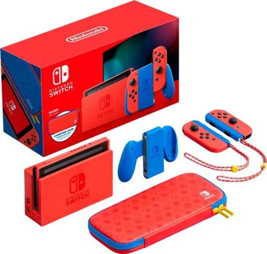 Nintendo Switch - Mario Red & Blue Edition