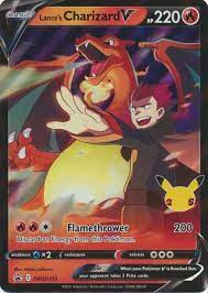 2021 Celebrations #133 Lance's Charizard V (MT 9)