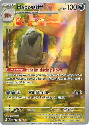Mabosstiff 218/198 / Illustration Rare