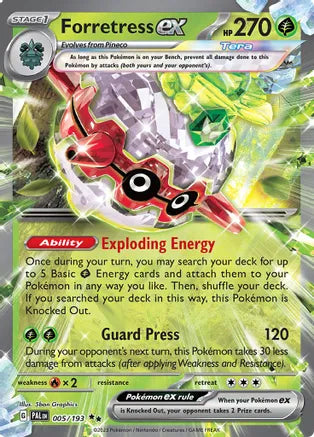 Forretress ex 005/193 / Double Rare