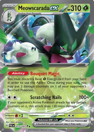 Meowscarada ex 015/193 / Double Rare