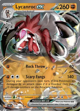 Lycanroc ex 117/193 / Double Rare