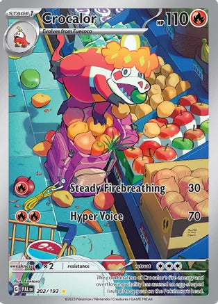 Crocalor 202/193 / Illustration Rare