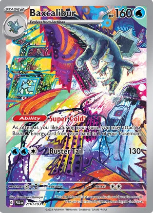 Baxcalibur 210/193 / Illustration Rare
