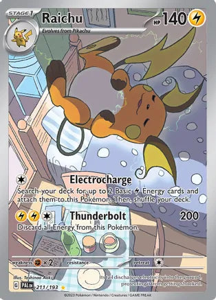 Raichu 211/193 / Illustration Rare