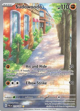 Sudowoodo 219/193 / Illustration Rare