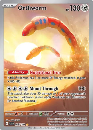 Orthworm 224/193 / Illustration Rare