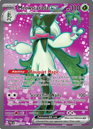 Meowscarada ex 231/193 / Ultra Rare