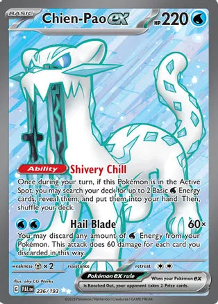 Chien-Pao ex 236/193 / Ultra Rare