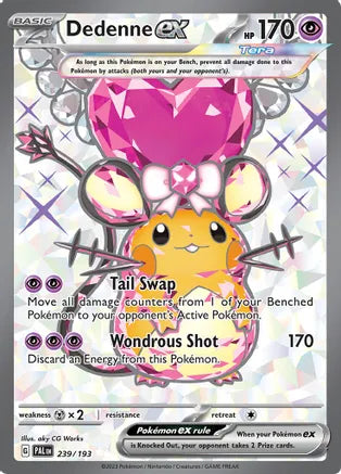 Dedenne ex 239/193 / Ultra Rare