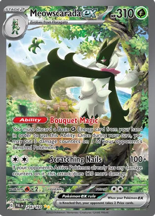 Meowscarada ex 256/193 / Special Illustration Rare