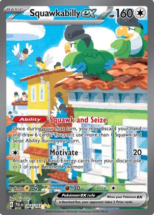 Squawkabilly ex 264/193 / Special Illustration Rare