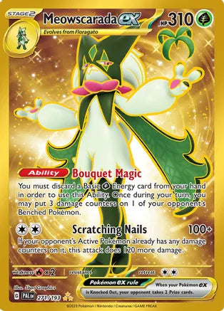 Meowscarada ex 271/193 / Hyper Rare