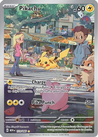 Pikachu 173/165 / Illustration Rare