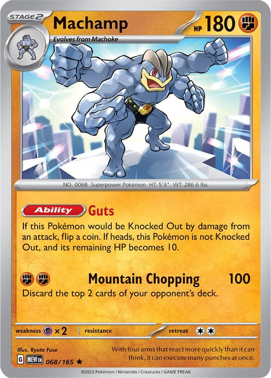 Machamp 068/165 / Rare