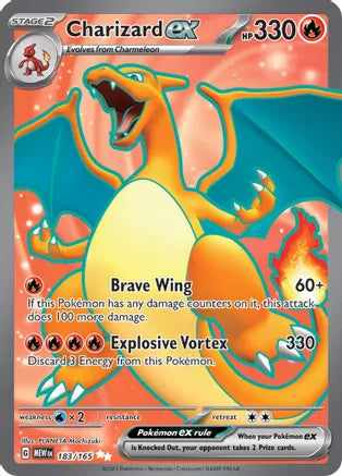 Charizard ex 183/165 / Ultra Rare