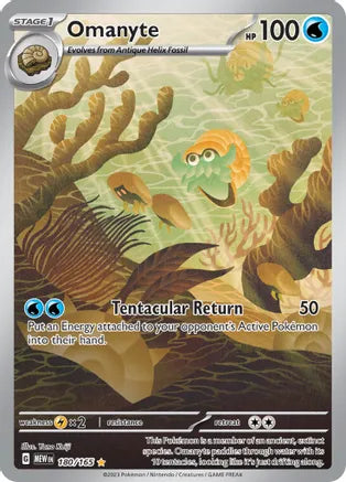 Omanyte 180/165 / Illustration Rare