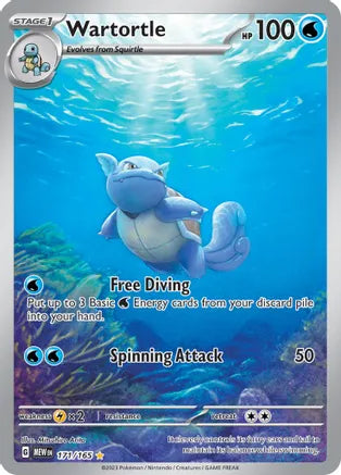 Wartortle 171/165 / Illustration Rare