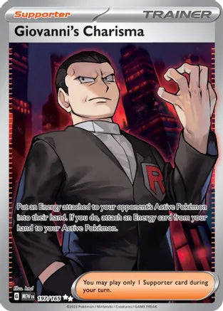 Giovanni's Charisma 197/165 / Ultra Rare