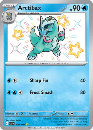 Arctibax 129/091 / Shiny Rare