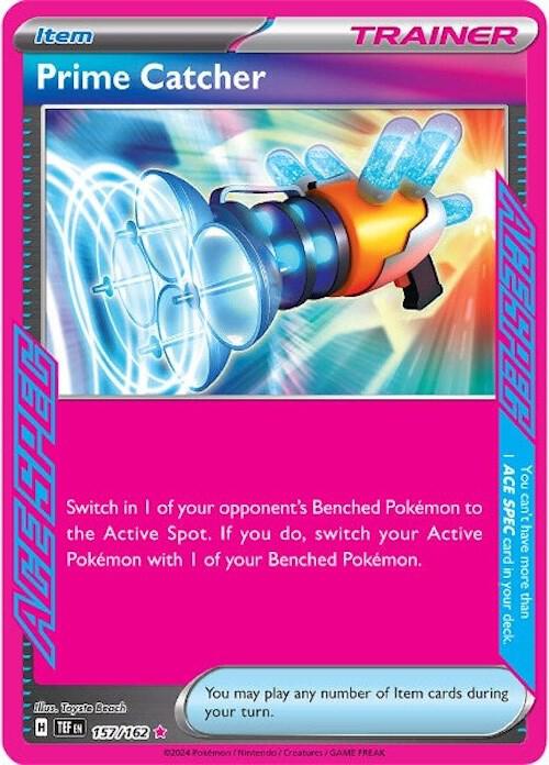 Prime Catcher 157/162 / ACE SPEC Rare