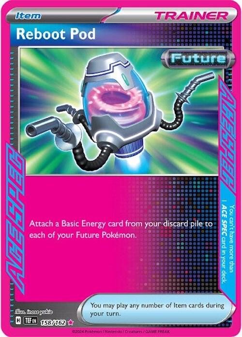 Reboot Pod 158/162 / ACE SPEC Rare