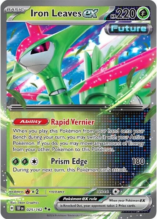 Iron Leaves ex 025/162 / Double Rare