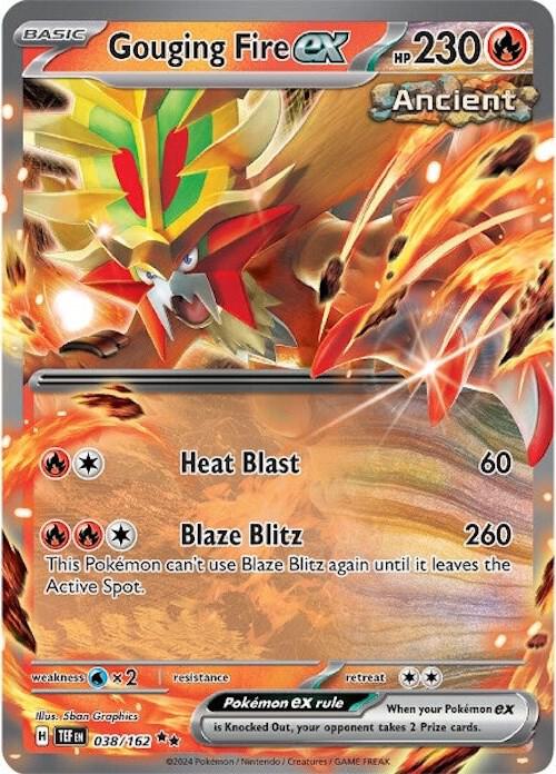 Gouging Fire ex 038/162 / Double Rare