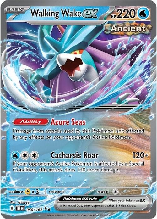 Walking Wake ex 050/162 / Double Rare