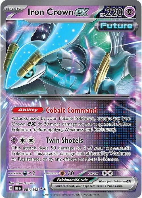 Iron Crown ex 081/162 / Double Rare