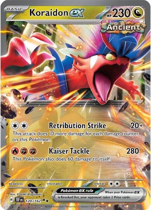 Koraidon ex 120/162 / Double Rare