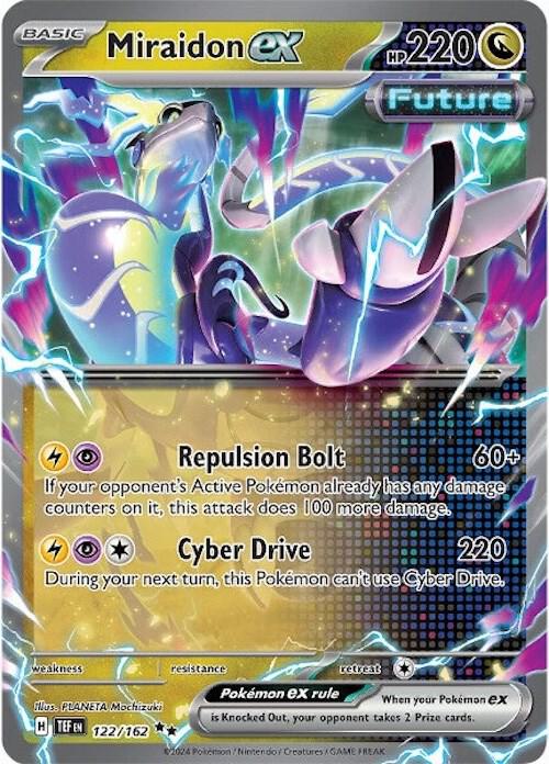 Miraidon ex 122/162 / Double Rare