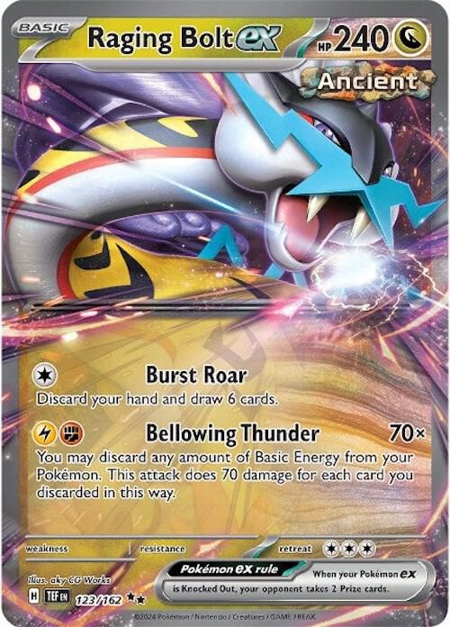 Raging Bolt ex 123/162 / Double Rare