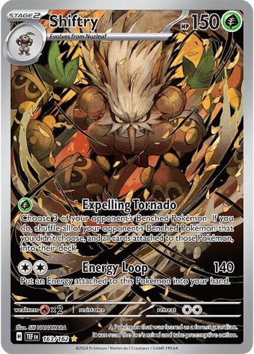 Shiftry 163/162 / Illustration Rare