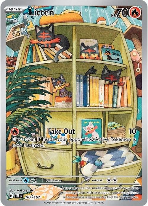 Litten 167/162 / Illustration Rare